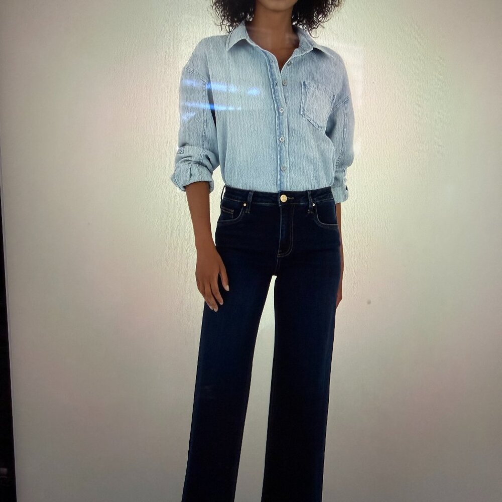 NWT Kut from the Kloth High Rise, Wide leg Jeans Size 14